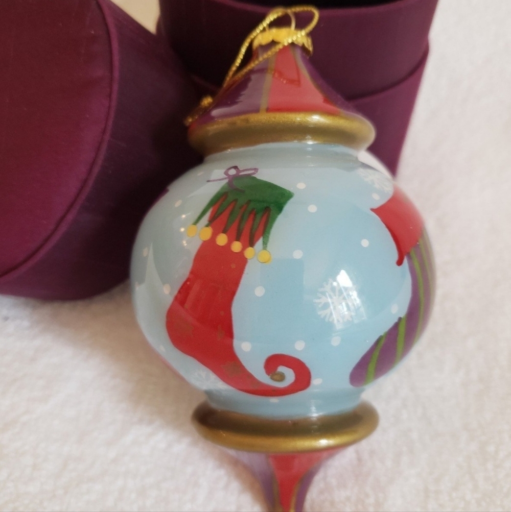 Li Bien 2007 Stocking Christmas Ornament NEW with Box